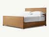 New Style Oak Solid Wood Bed Faddish Modern Style Bedroom Bed