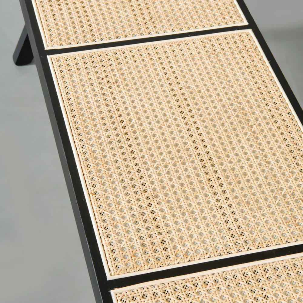 Cane Weave Accent Bench