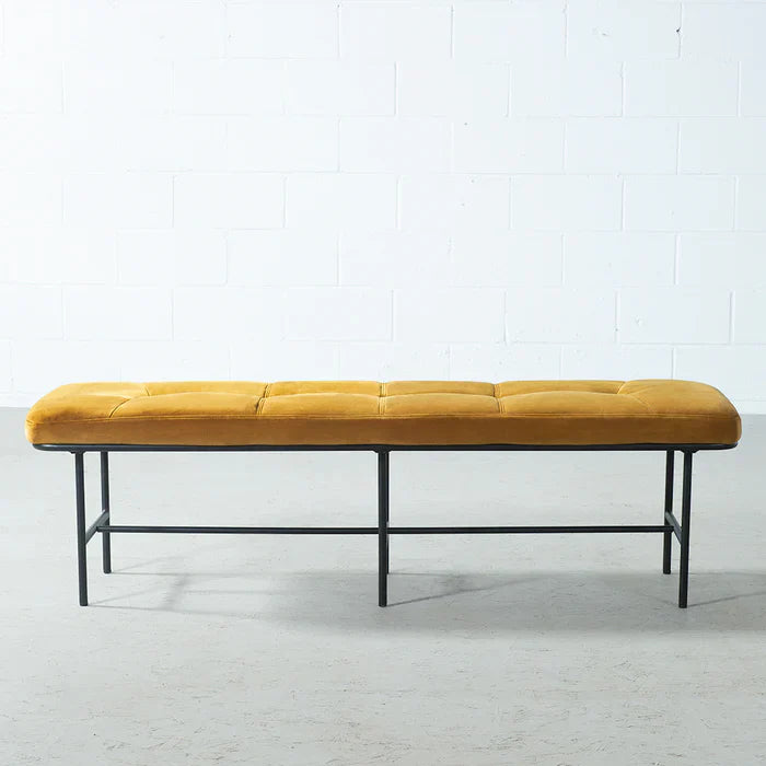 Velvet Cushion Bench