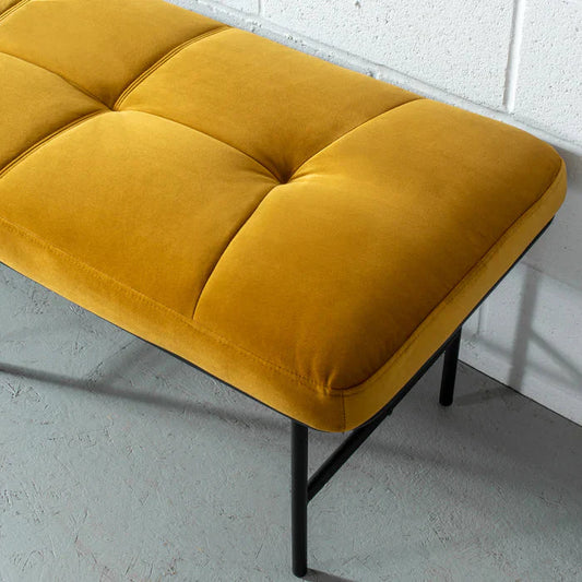 Velvet Cushion Bench