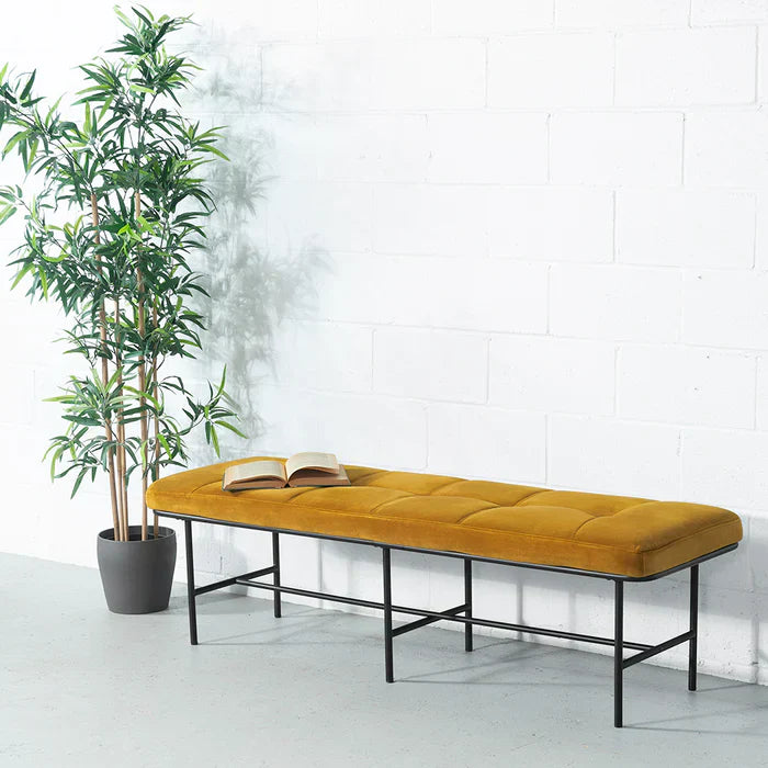 Velvet Cushion Bench
