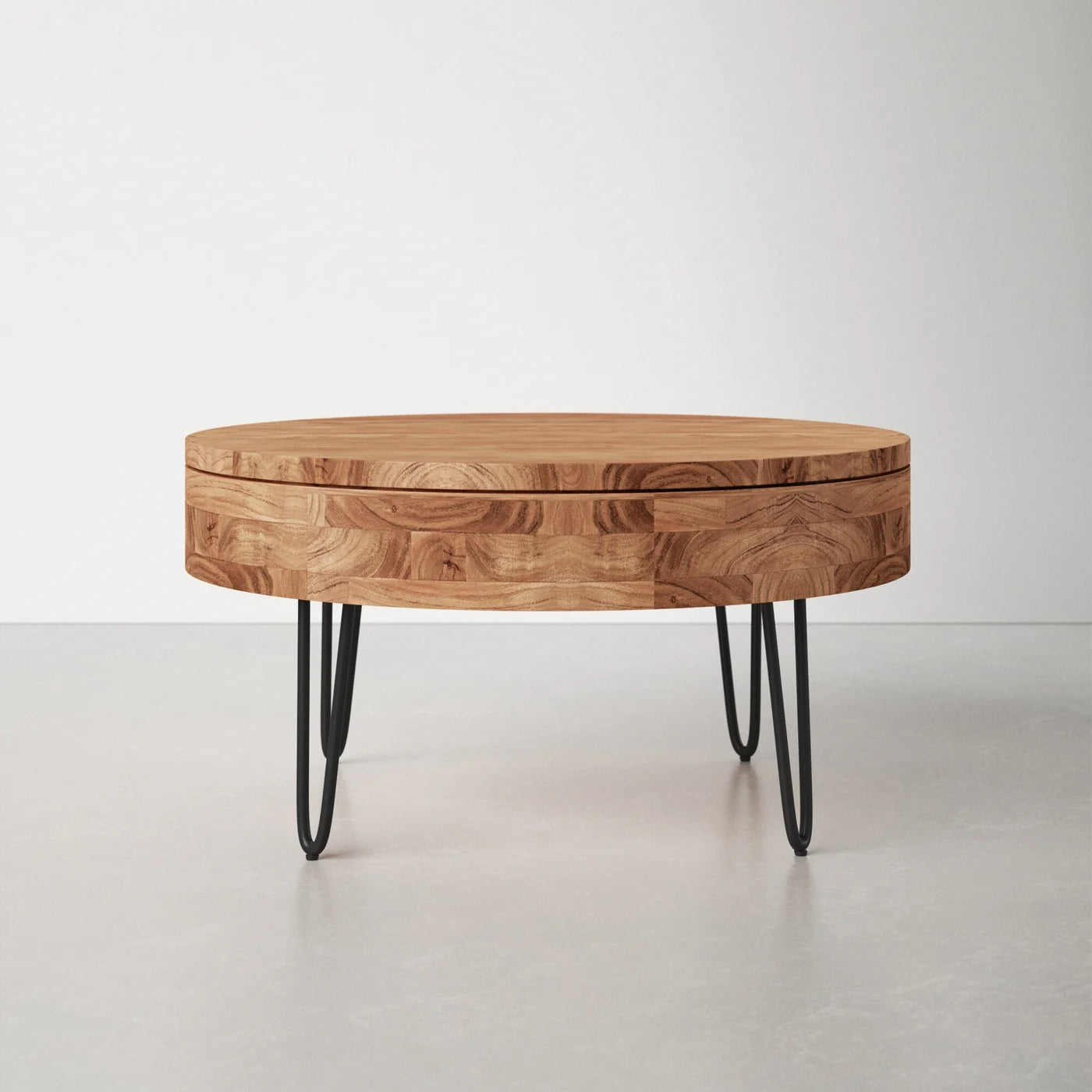 Keith Solid Wood Storage Coffee Table