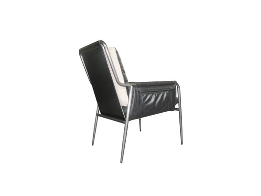 Leisure Chair,Genuine Leather Chair,Dining Chair With Arms