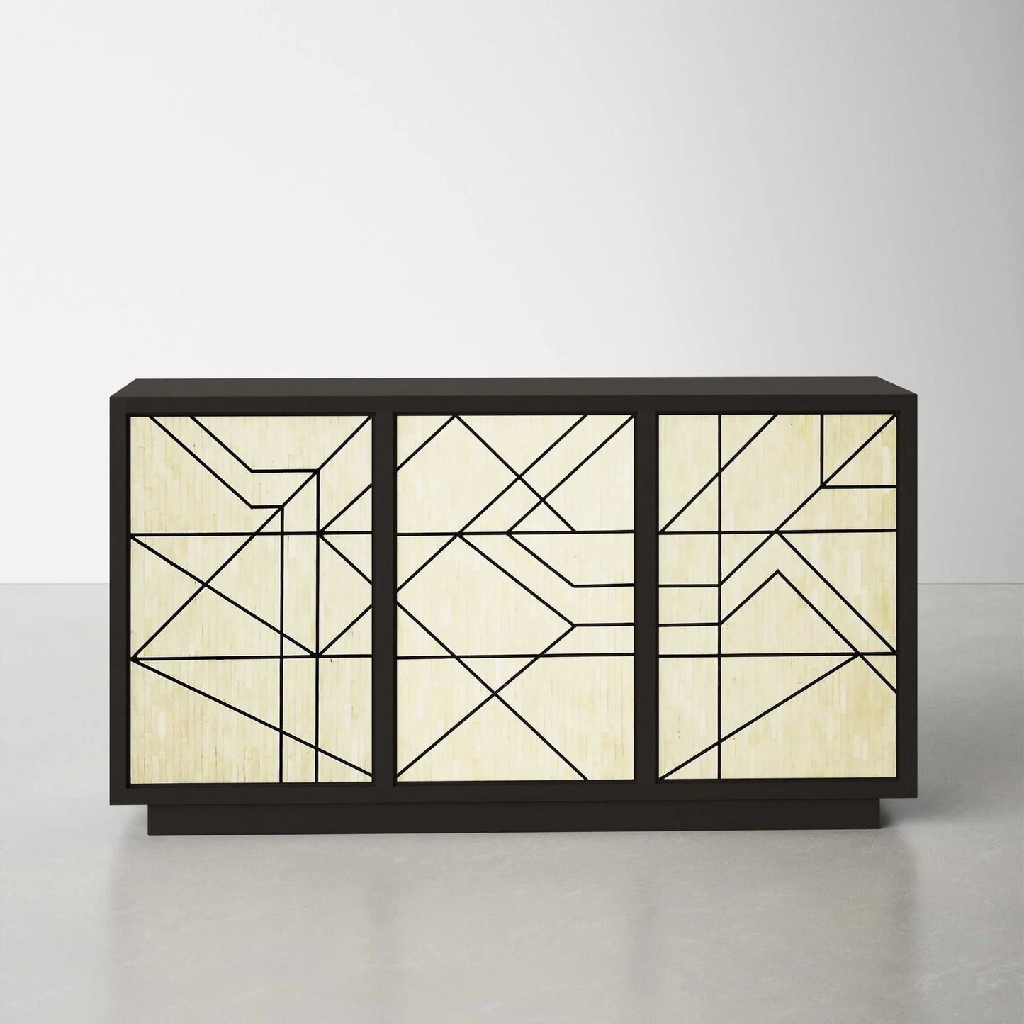 Geometric Patterned Sideboard