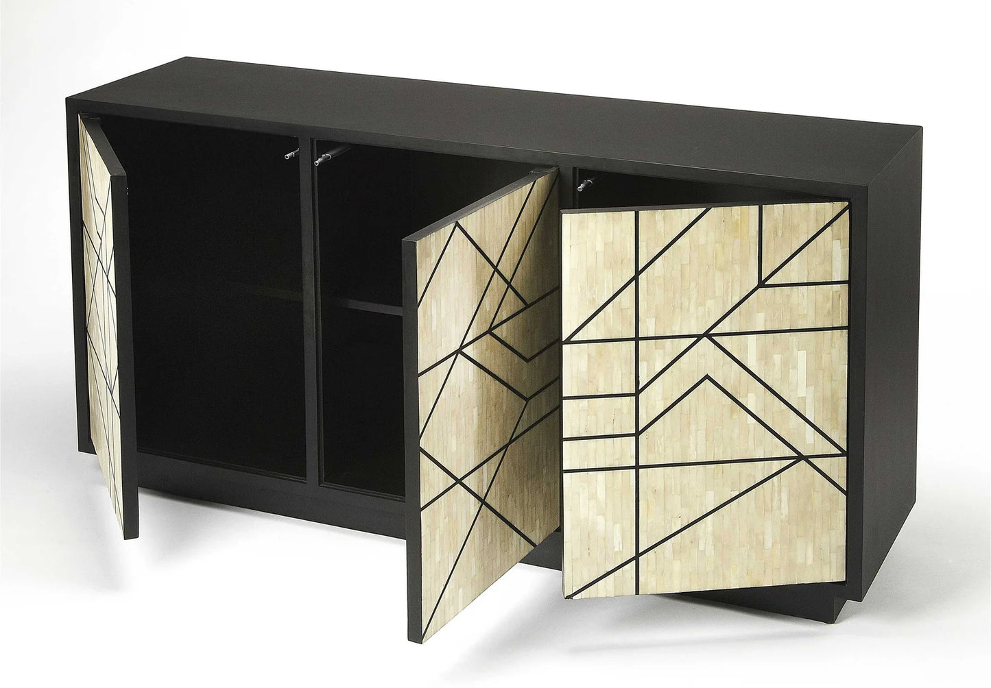 Geometric Patterned Sideboard