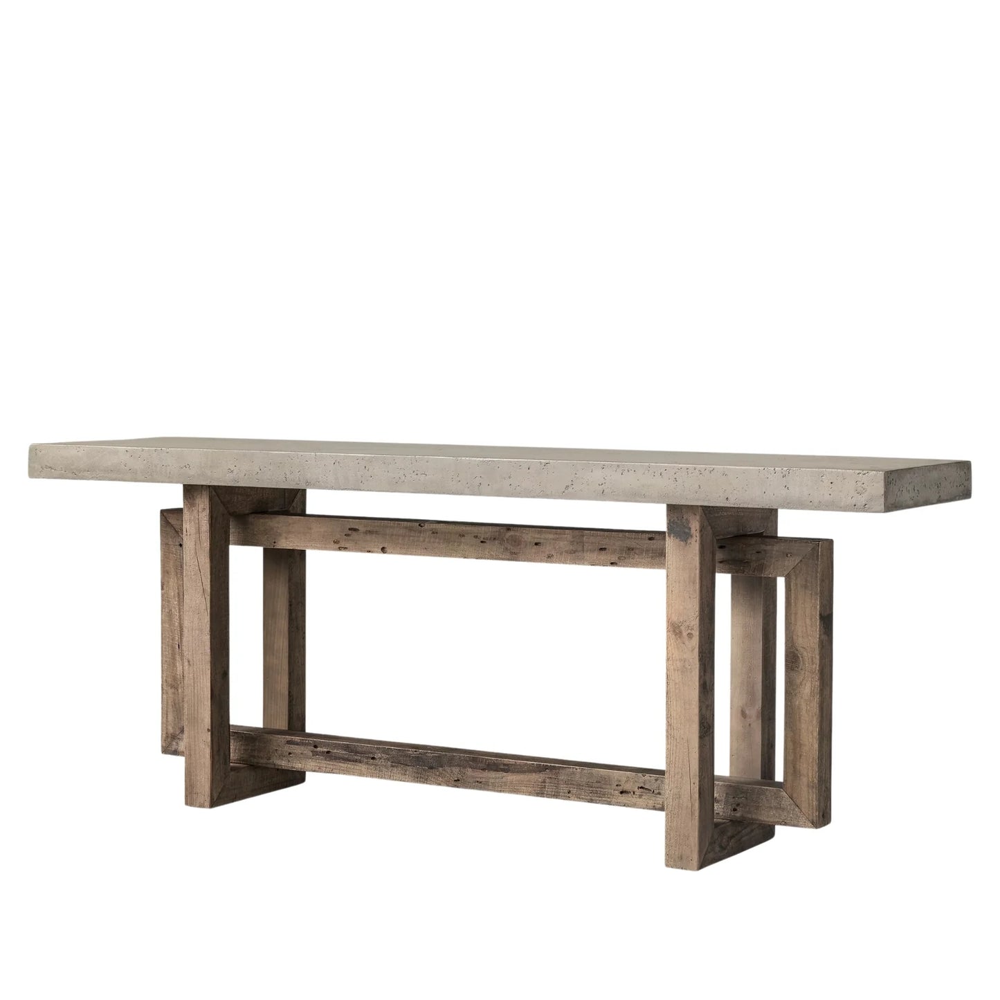 Tensho Console Table – Balance in Stone and Grain