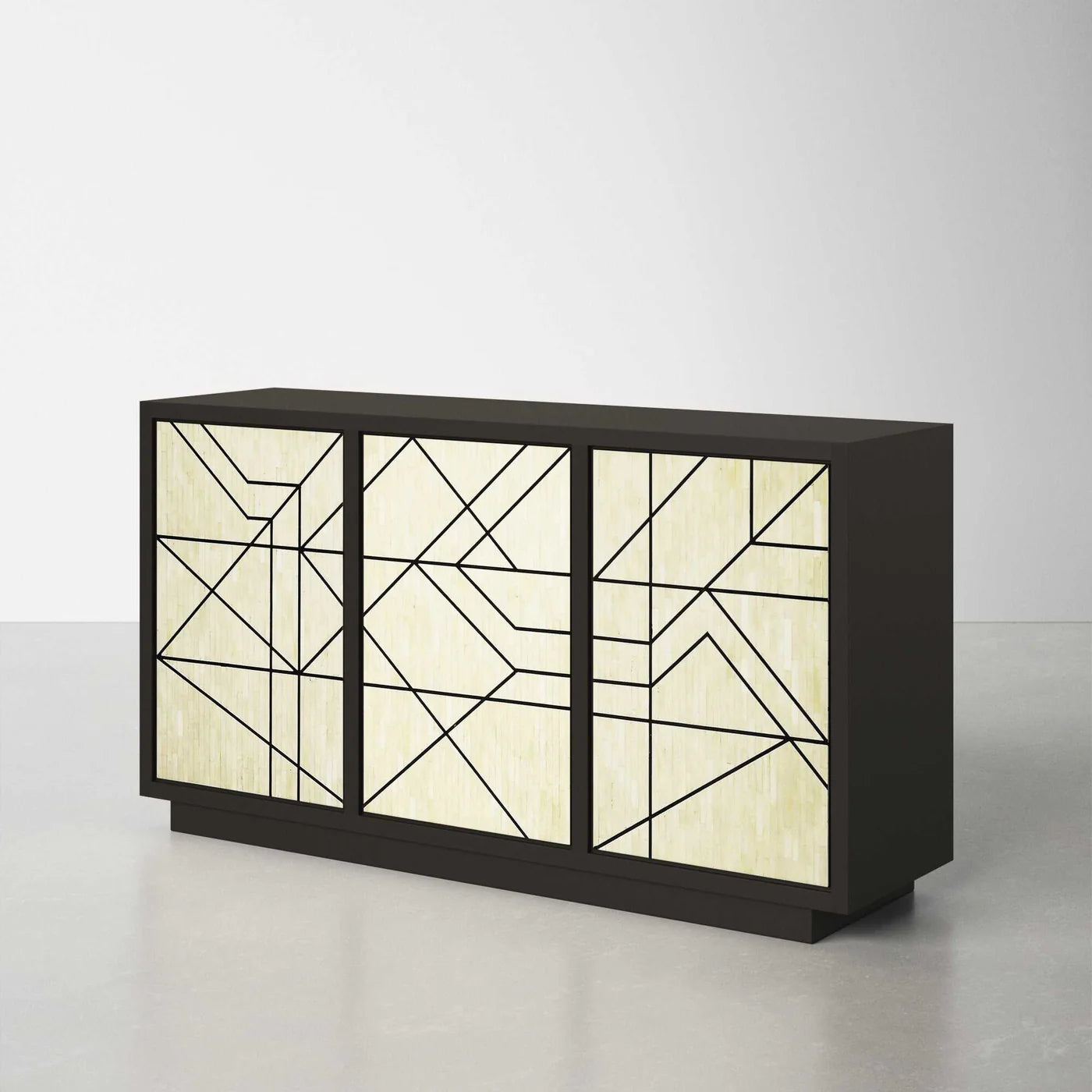 Geometric Patterned Sideboard