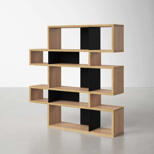 Modern Asymmetrical Bookcase