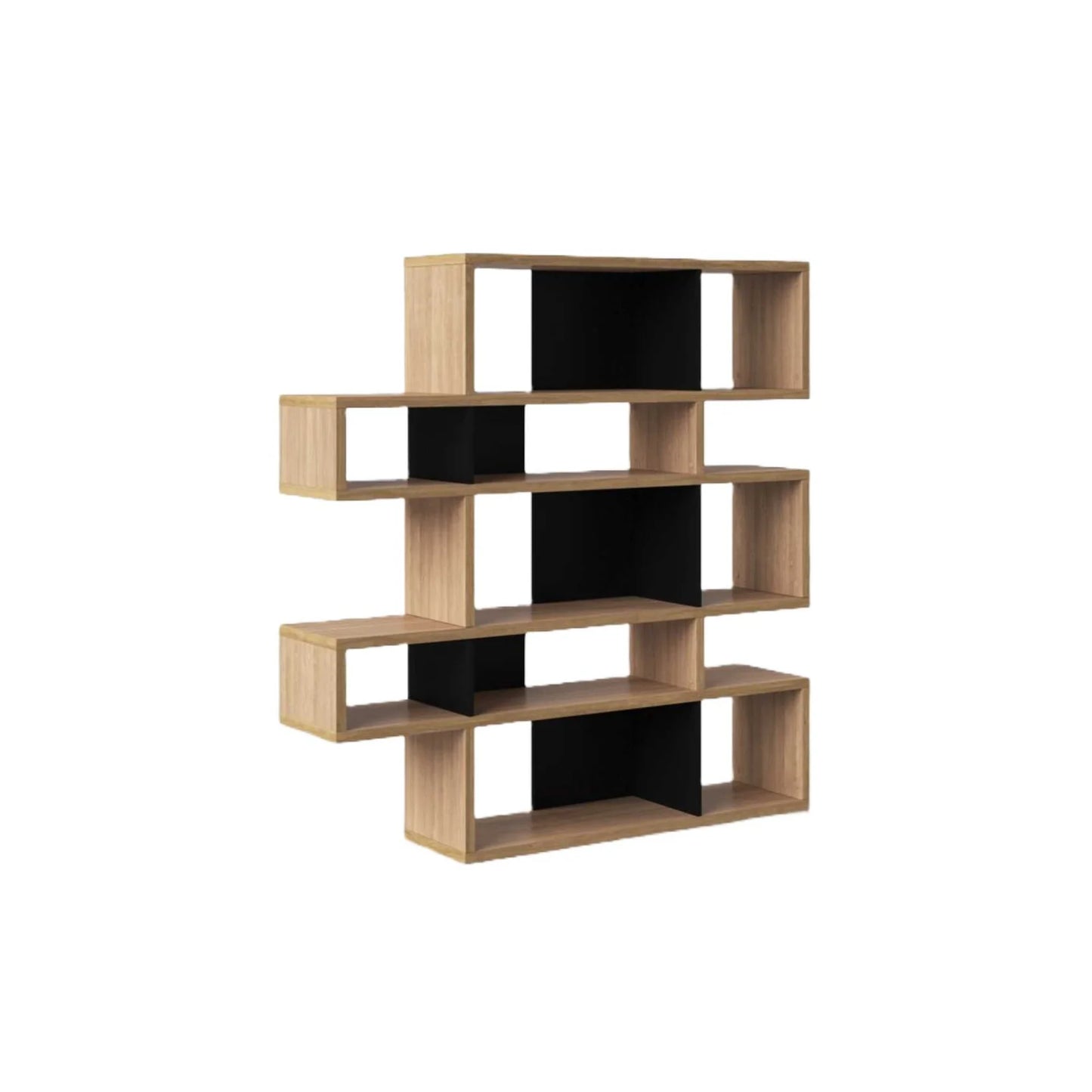Modern Asymmetrical Bookcase