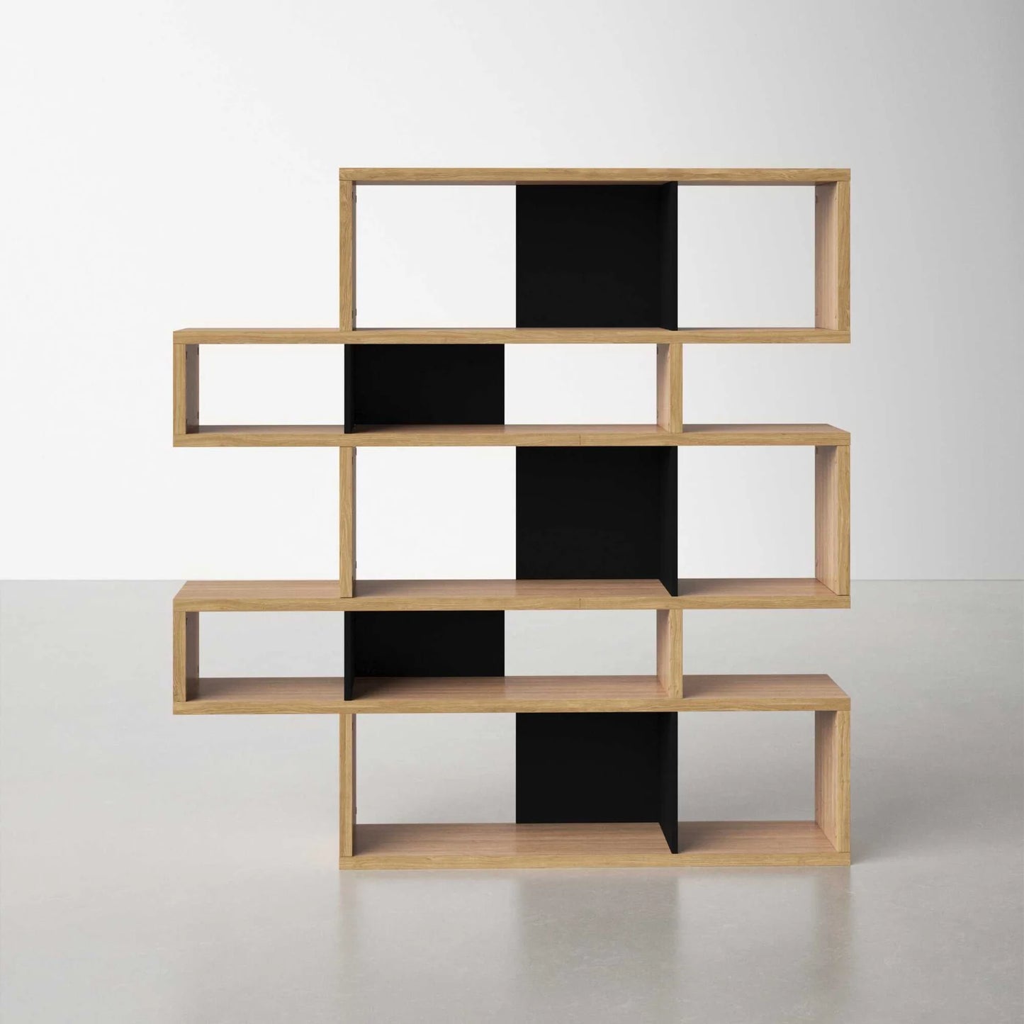 Modern Asymmetrical Bookcase