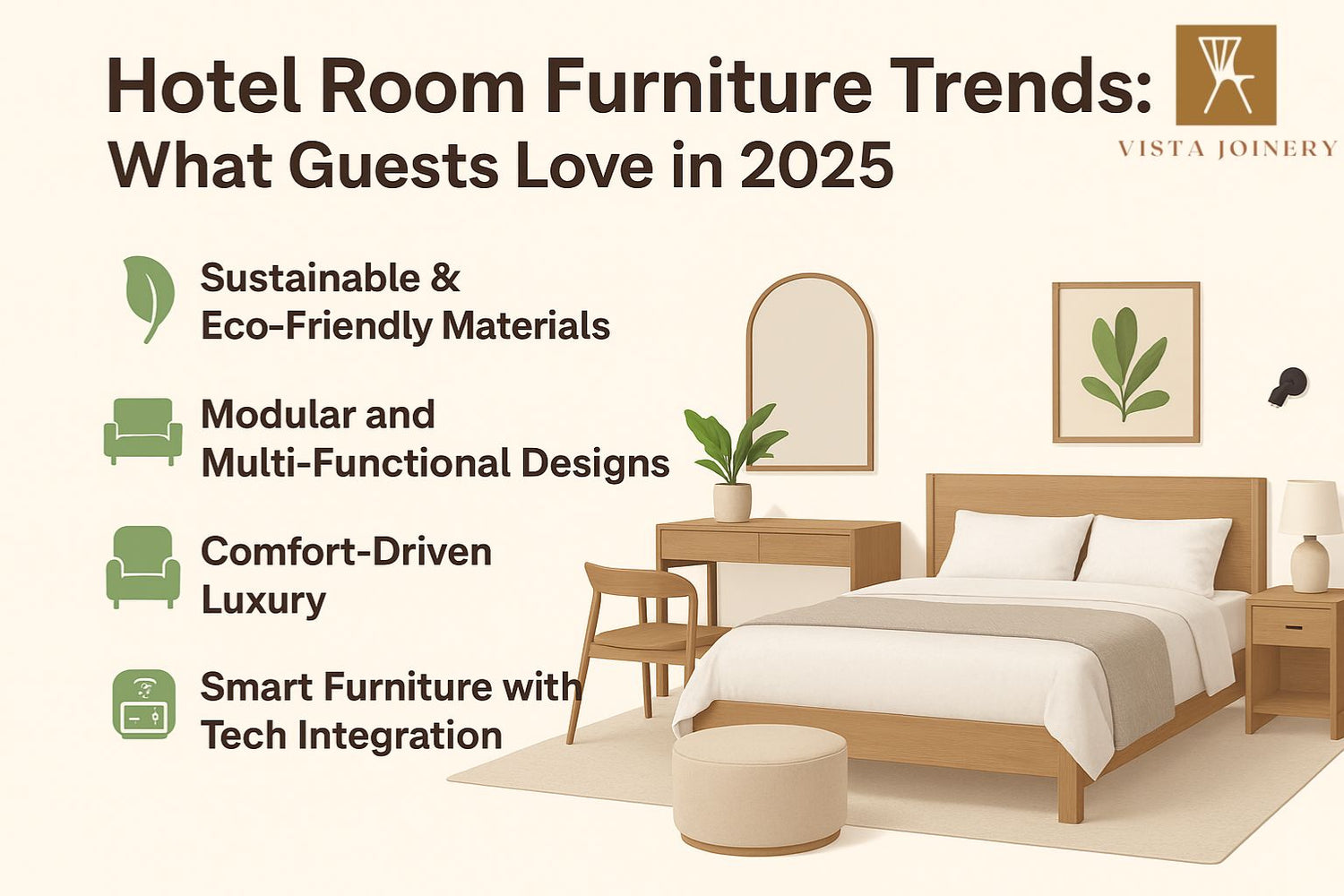 Hotel Room Furniture Trends: What Guests Love in 2025