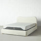 TOULOUSE - Cream Boucle Fabric Bed