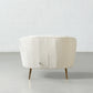 AUDREY - Cream Fabric Chair