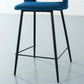 Vento Velvet Bar Stool