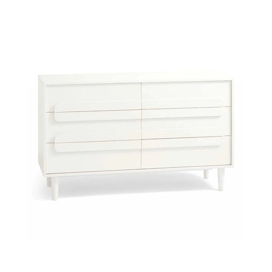 Modern Matte White Dresser