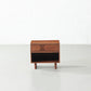 Mid-Century Circle Carve Nightstand