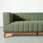 MELINA - Green Fabric Sofa