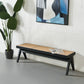 Cane Weave Accent Bench