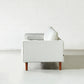 FONDA - Cream Fabric 3-Seater Sofa