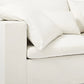 Harmony 3-Piece Ottoman Linen Sectional Couch Sofa Sectional Custom Size Sectional Couch Sofa