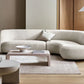 Luxury Fabric Sectional Couch Sofa Set For Home New Style Harmony Ottoman Linen Sectional Couch Sofa