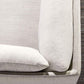 Andes 2-Piece Bumper Chaise Fabric Sectional Couch Sofa Marin Bumper Fabric Sectional Couch Sofa