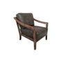 Genuine Leather Chair,Armrest Chair,Living Room Chair