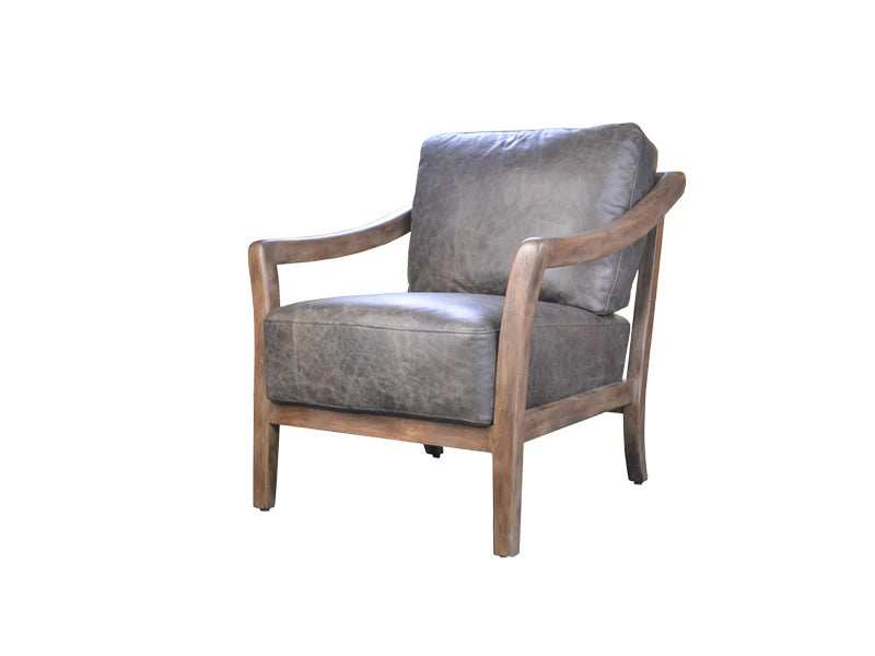 Genuine Leather Chair,Armrest Chair,Living Room Chair